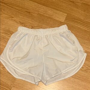 Nike Women's White Athletic Shorts